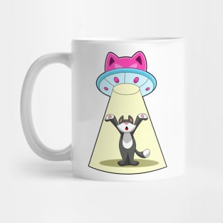Cat Spaceship Mug